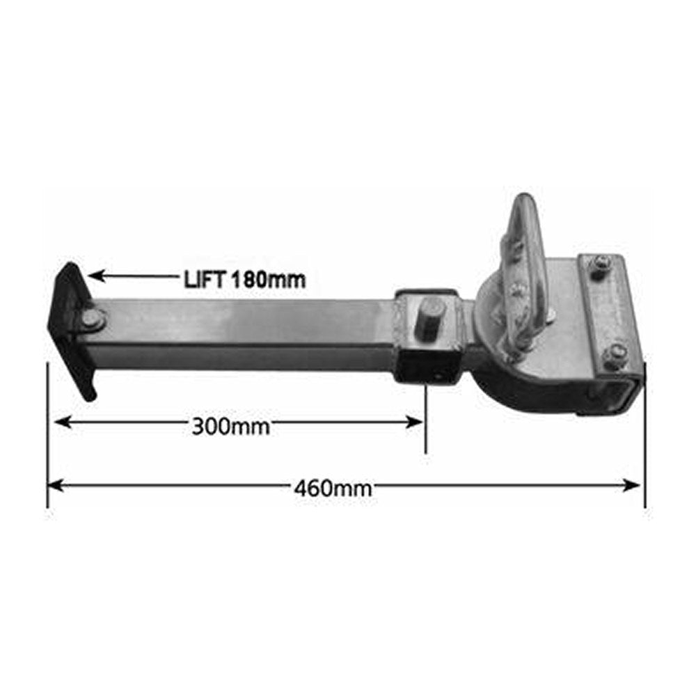 JACK 455mm MANUTEC LEG ALQR2 DROP DOWN