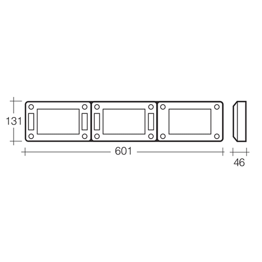 NARVA 94850 REAR COMB LED LAMP STOP/TAIL/INDICATOR