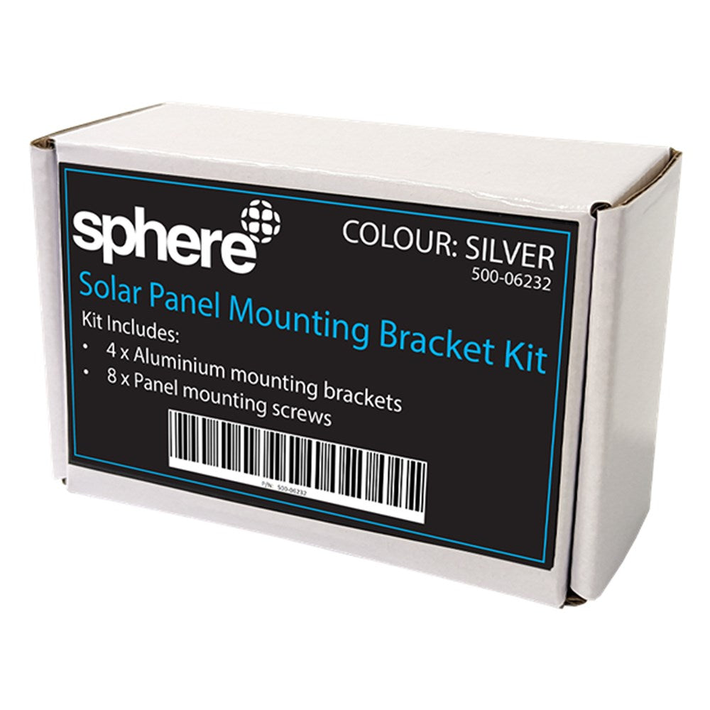 SOLAR PANEL MOUNTING KIT SILVER