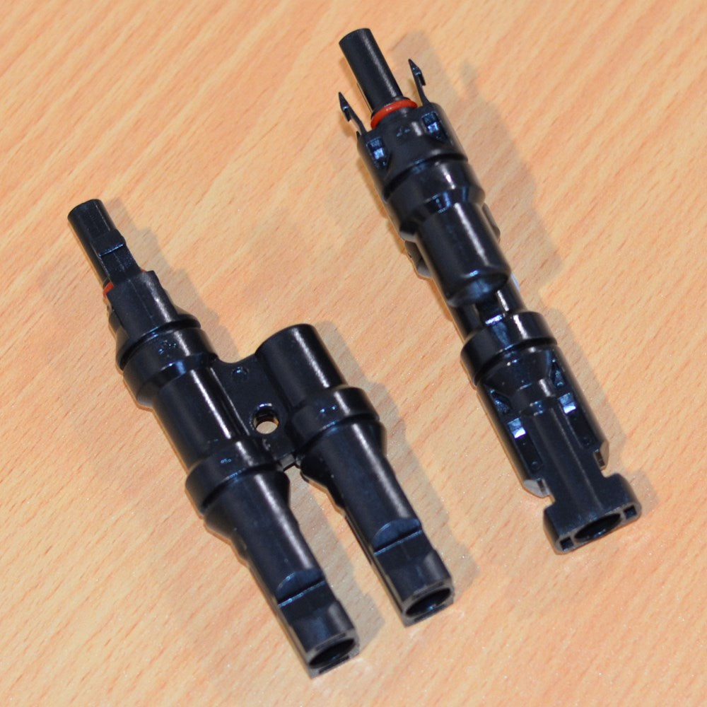 SOLAR CONNECTOR MC4 2 WAY Y ADAPTOR SET