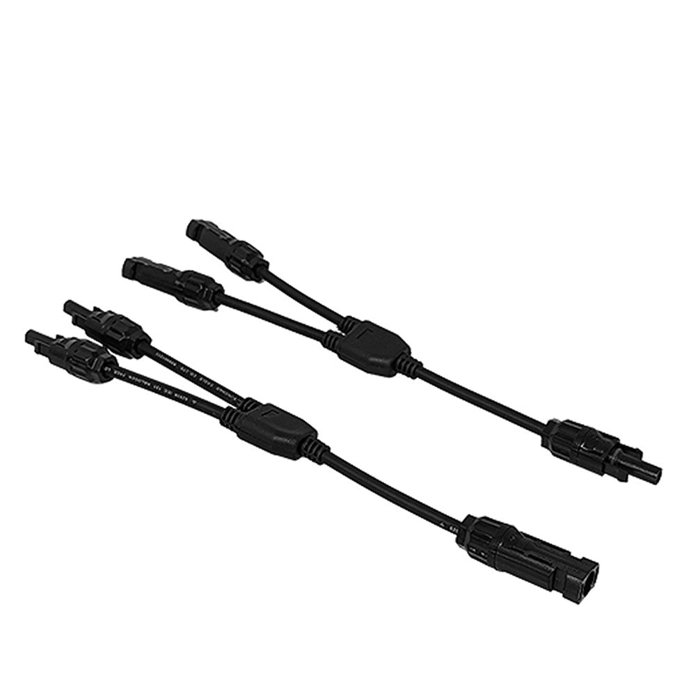 SOLAR CONNETOR MC4 2 WAY CABLE ADAPTOR SET