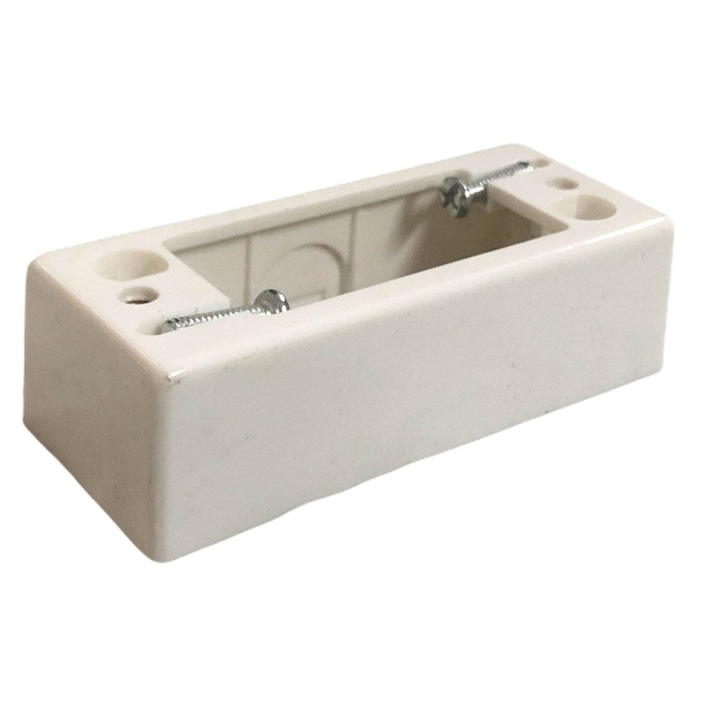 TRANSCO MOUNTING BLOCK 20mm TO SUIT POWERCLIP SER AS1/AS2 WHITE