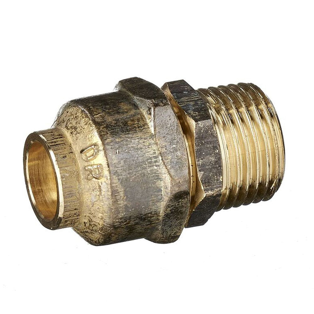 MALE UNION 1/2" BSPM FLARE x 3/4" BSPM