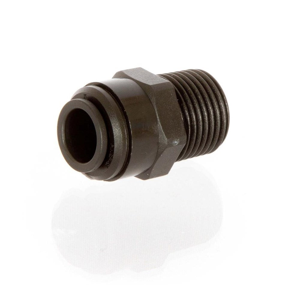 JG 12mm MALE ADAPTOR x 1/2" BSPT