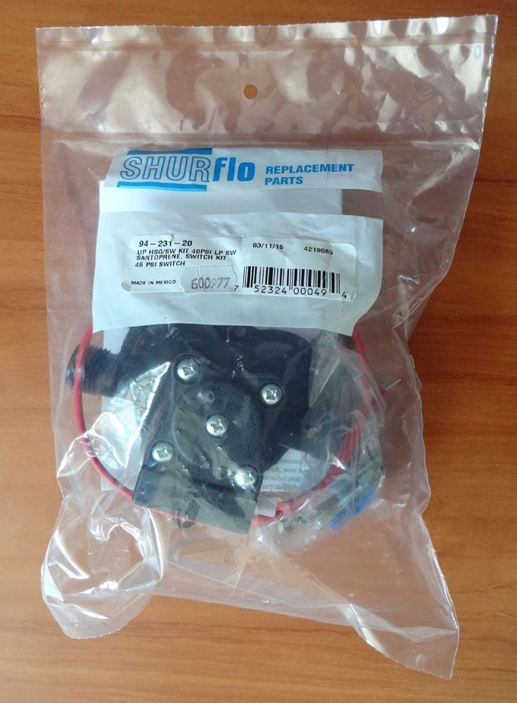 SHURFLO 2088 UPPER HOUSING & SWITCH KIT