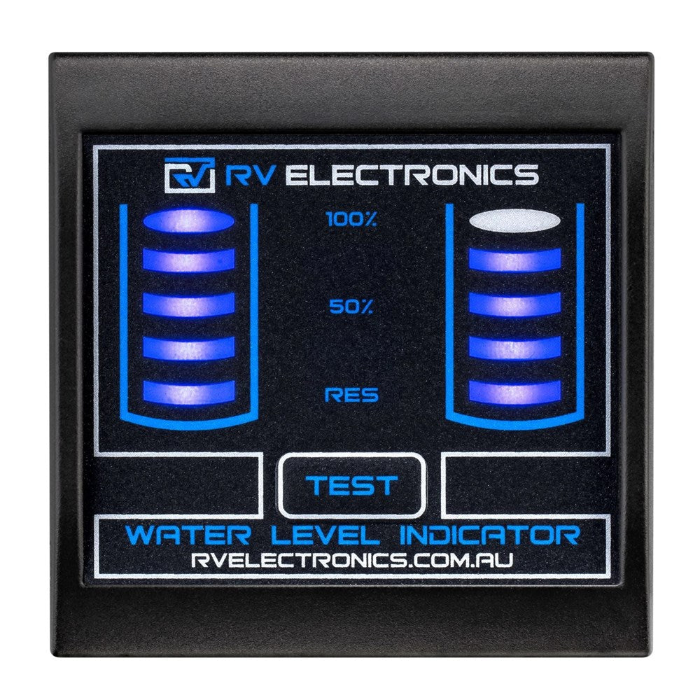 WATER LEVEL LED GAUGE RV 2 TANK