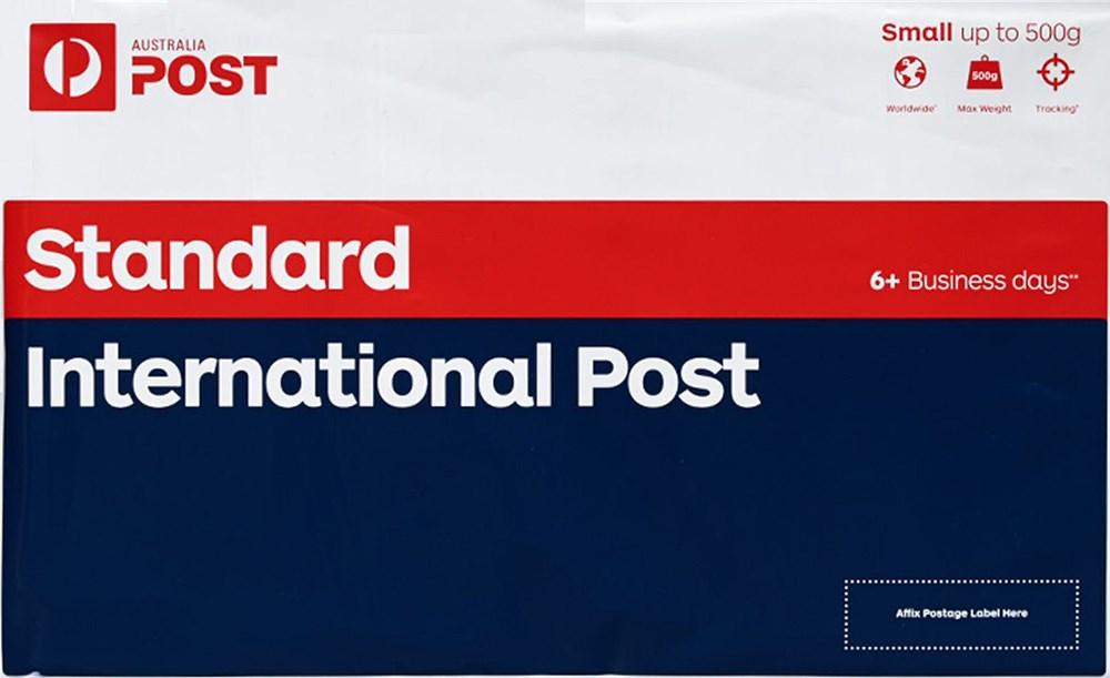 POSTAGE & PACKAGING INTERNATIONAL (NZ) up to 500g