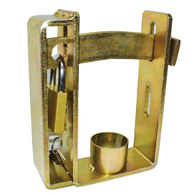 COUPLING TRAILER LOCK c/w PADLOCK COAST