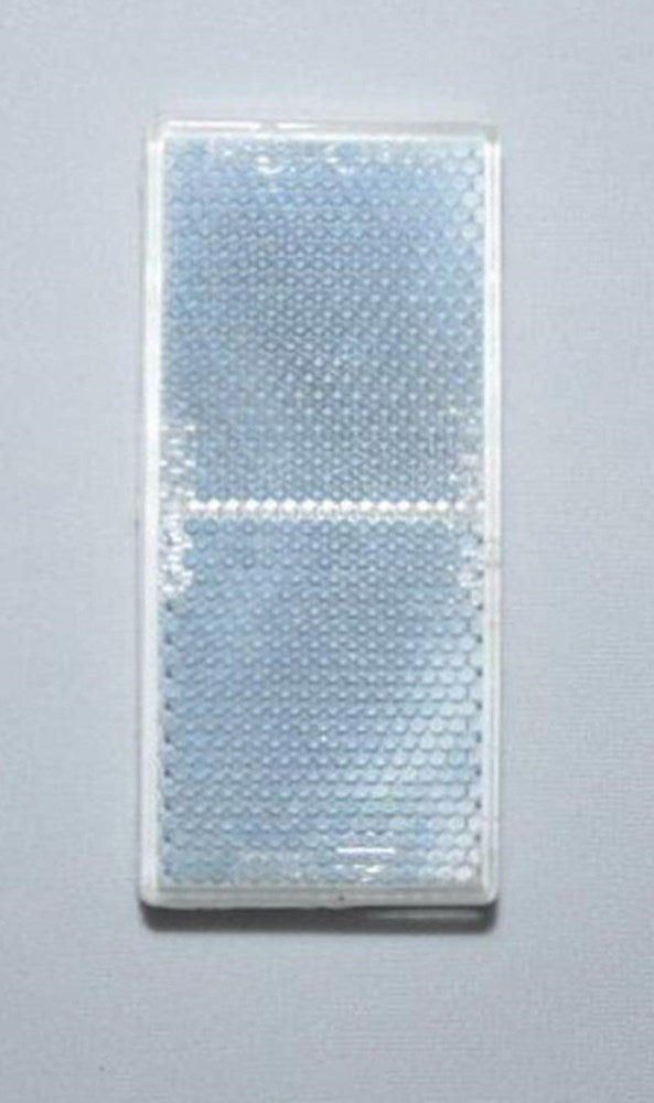 REFLECTOR CLEAR 100 x 50mm STICK ON