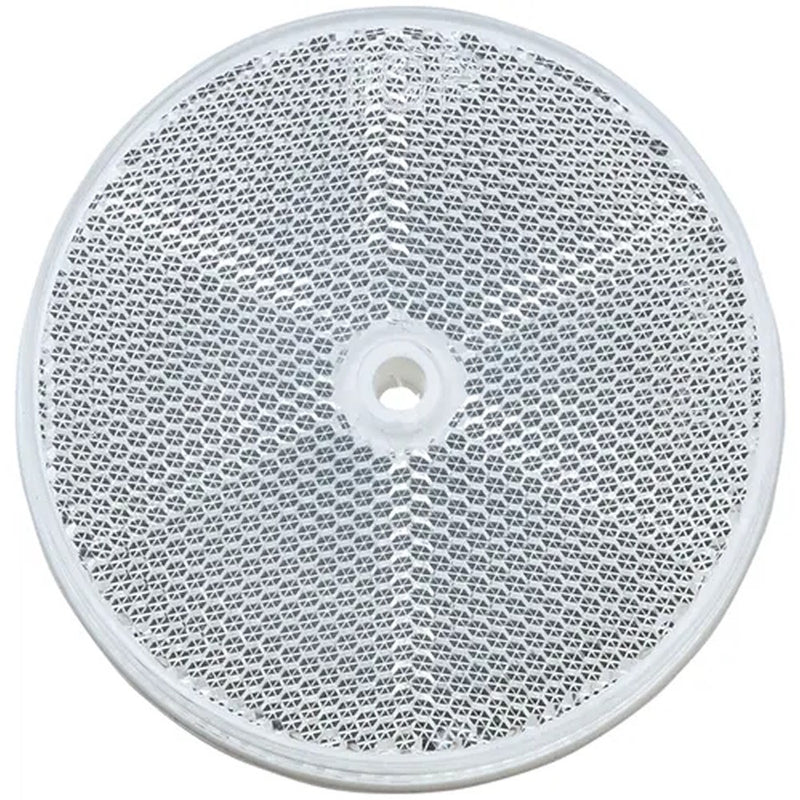 REFLECTOR CLEAR ROUND 80mm SCREW ON