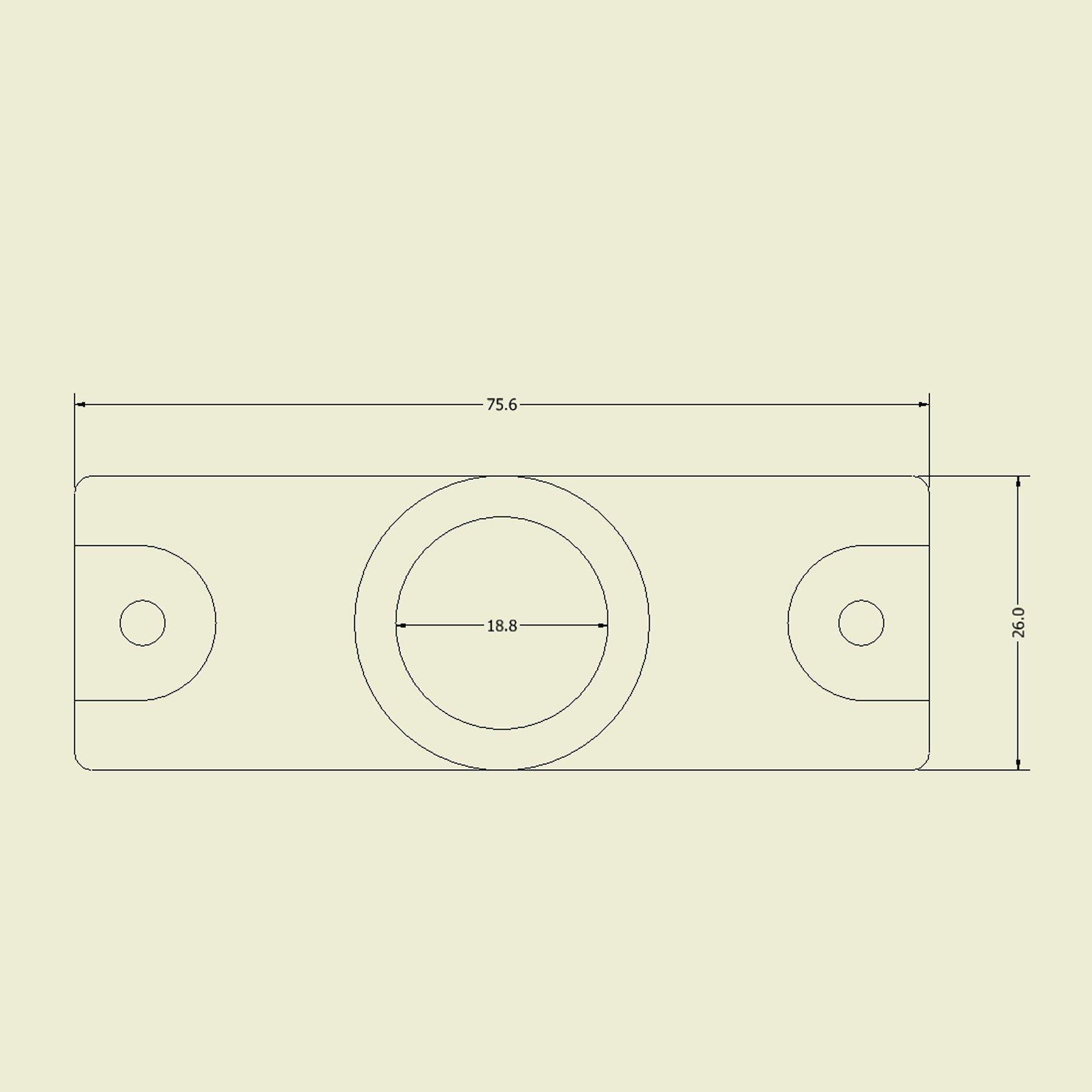 PLASTIC SADDLE - JAYCO EXPANDA