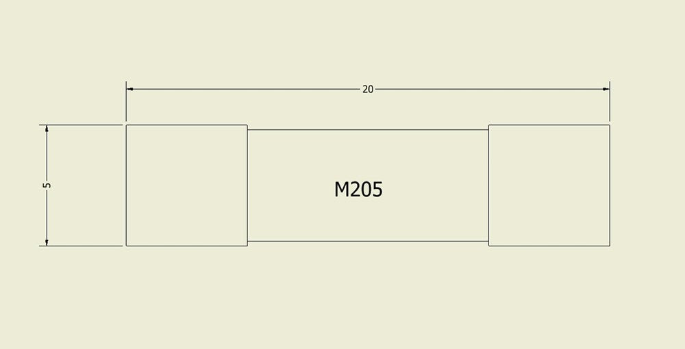 DOMETIC TRUMA AVENTA PCB FUSE 6.3A SB