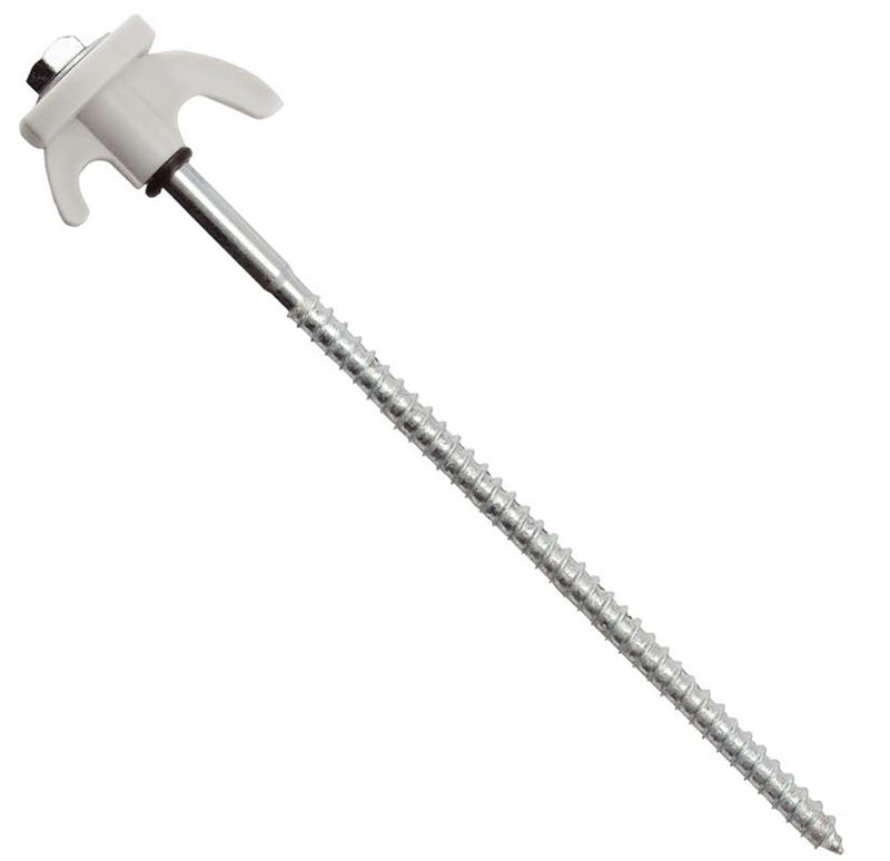 HARD SURFACE 8PCE METAL SCREW PEGS