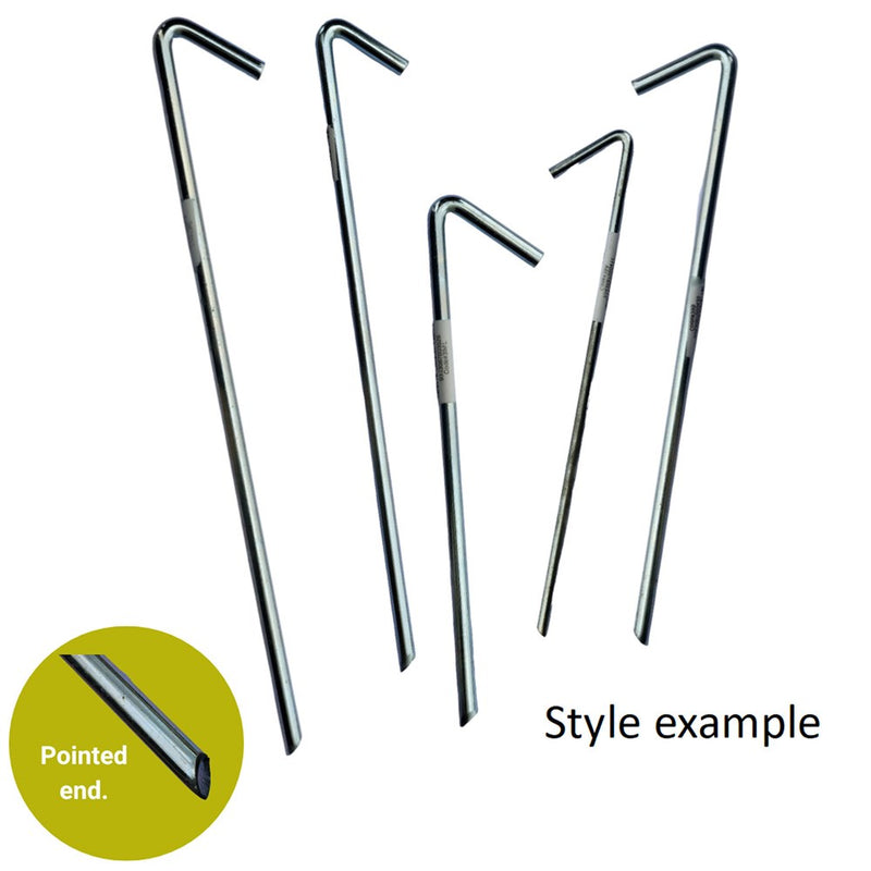 TENT PEG 350mm x 9.5mm ZINC PLATED