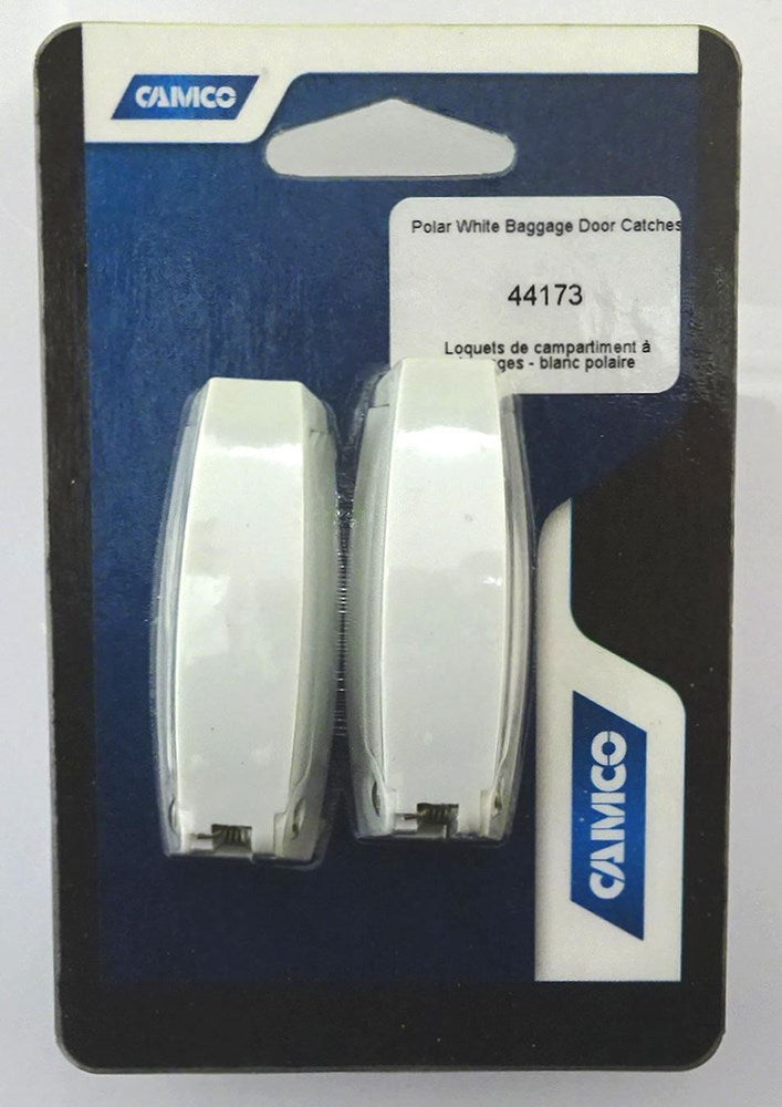 BAGGAGE DOOR CATCH WHITE ABS PACK OF 2