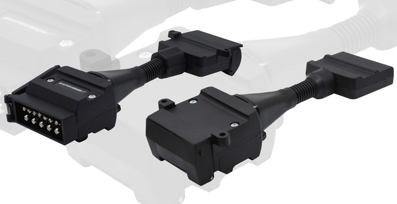 ADAPTOR FLAT 7 PIN PLUG FLAT TO  12 PIN SOCKET