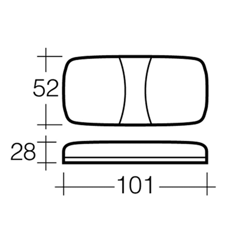 LIGHT - NARVA 86310 FRONT CLEARANCE CLEAR