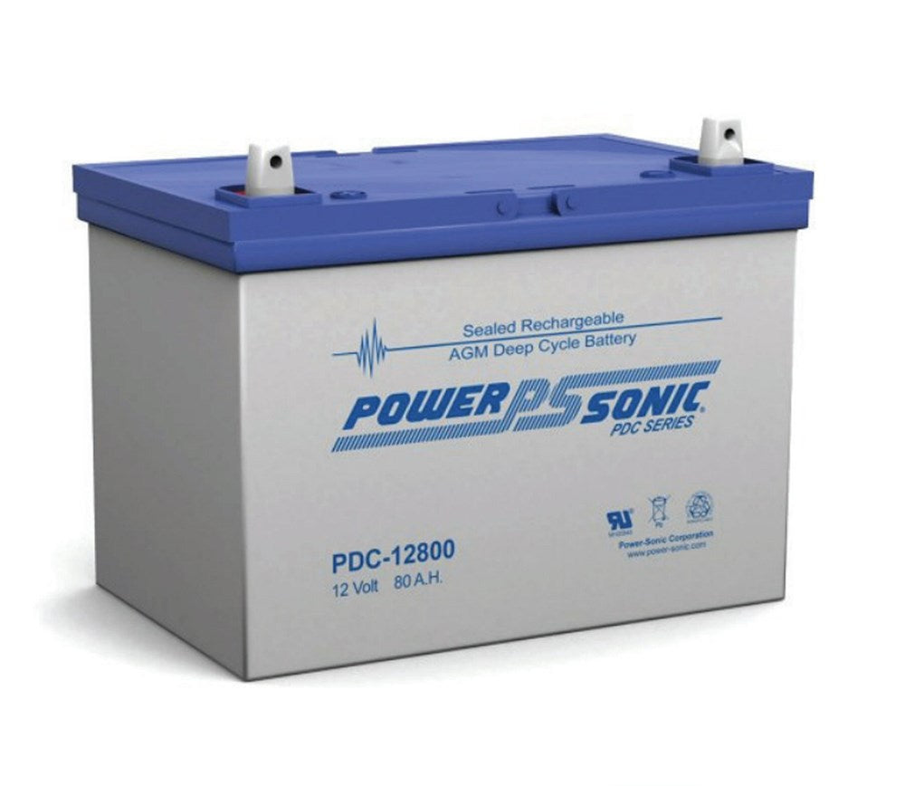 POWERSONIC 12 VOLT AGM BATTERY 80AH