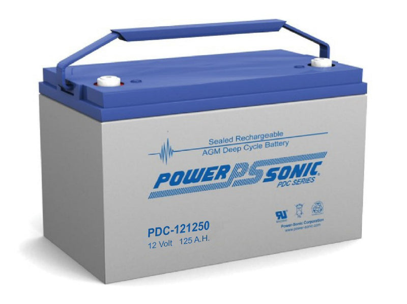 POWER SONIC 12 VOLT AGM BATTERY 125AH