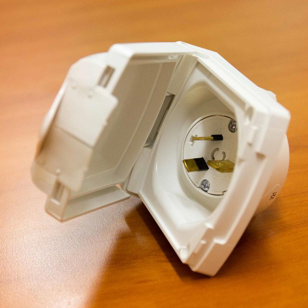 CLIPSAL 435VFS15 INLET SOCKET - WHITE