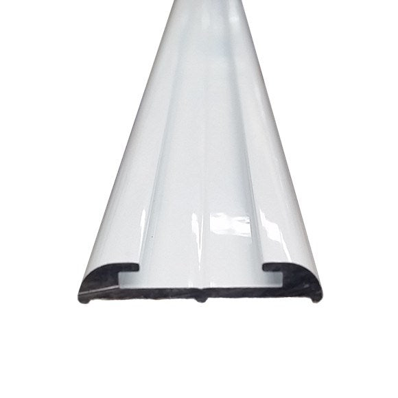 ALUM CNR MOULD TRULINE WHITE FLAT 4.8M