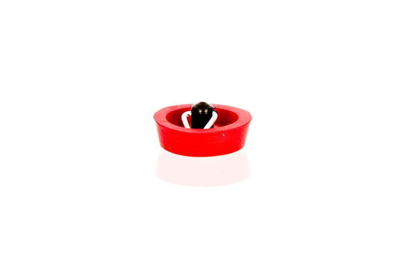 SINK PLUG RED RUBBER t/s 25mm OUTLET