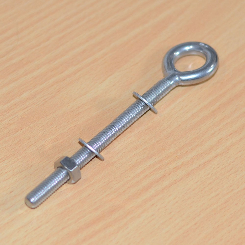 EYEBOLT 8mm x 100mm STAINLESS STEEL