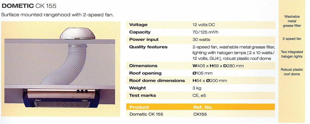DOMETIC CK 155 [CK155]