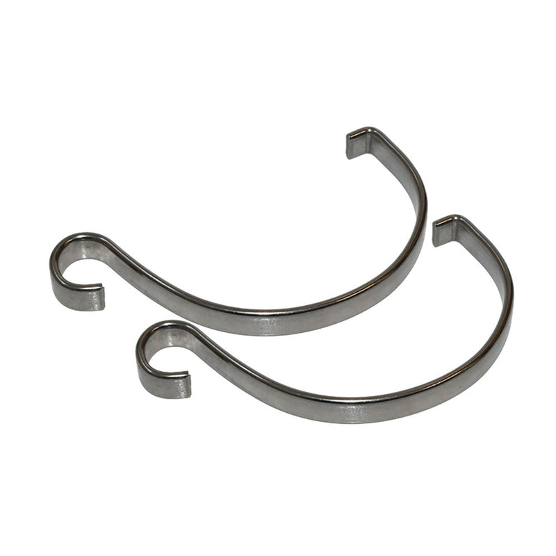 AWNING ROPE CLIPS - STAINLESS STEEL