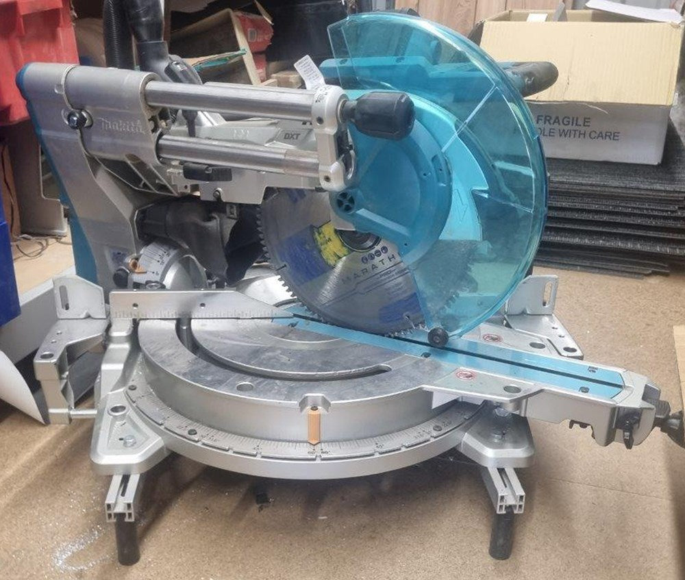 MAKITA LS1219 SAW & WST06 STAND (USED)