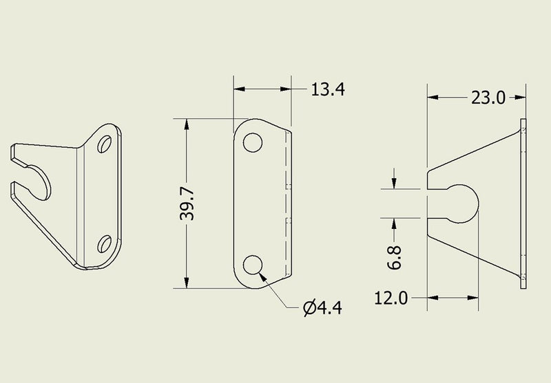 ANTI RATTLER [SWING BOLT] WEDGE PLATE