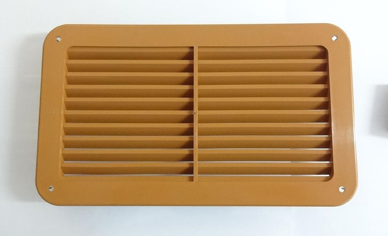 VENT PLASTIC M/WAVE JAYCO BROWN/MAPLE