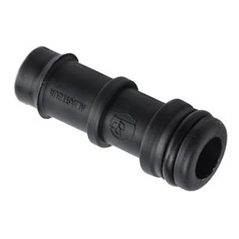 13mm BLACK POLY SNAP LOCK TO BARB